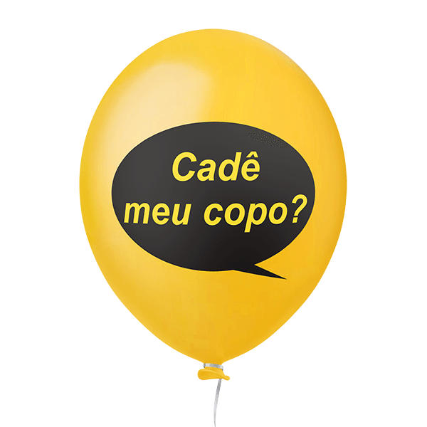 Cade meu copo? - Amarela