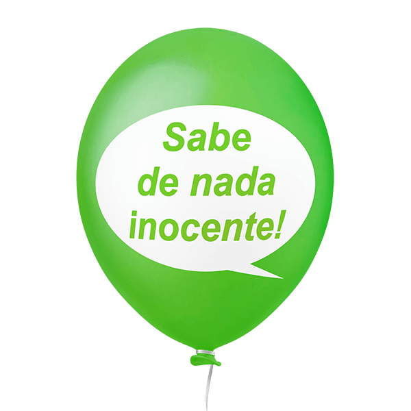 Sabe de nada inocente - Verde