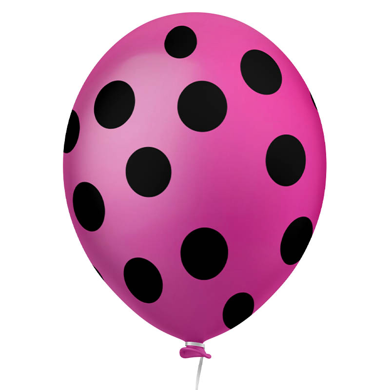 Confete Pink Preto