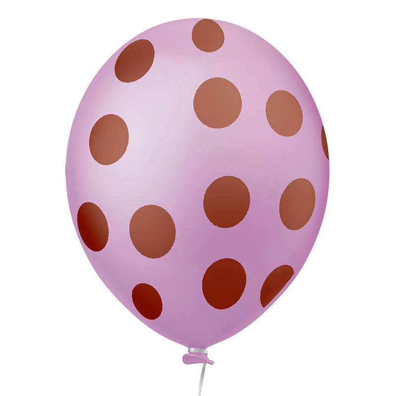 Confete Rosa Marrom