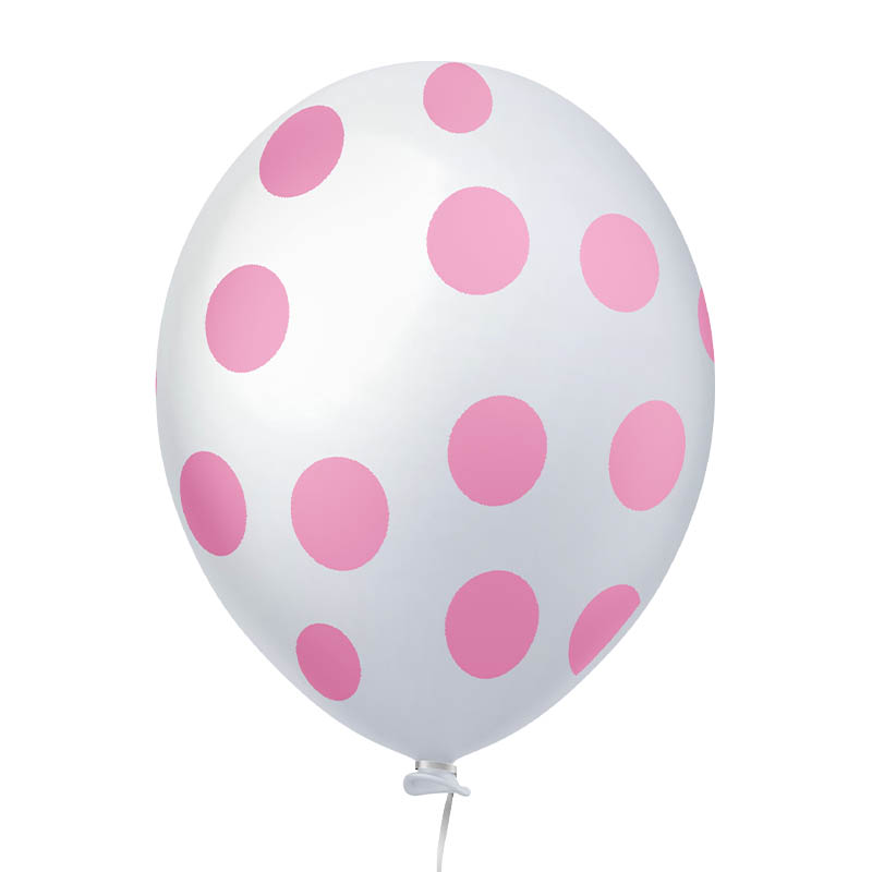 Confete Branco Rosa