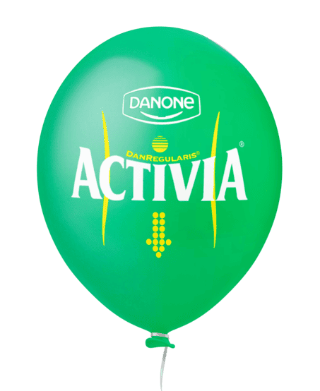 Activia - Balão Personalizado Verde